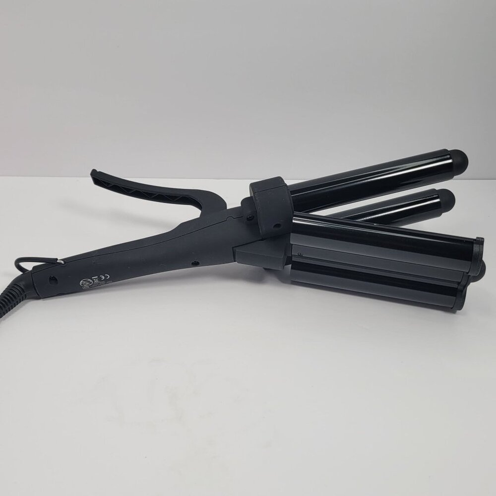 Royale Pro Hair Styling Technology SW001 Black Triple Barrel Hair Waver Curler - Picture 8 of 12
